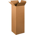 BOX USA 12 x 12 x 36 Corrugated Cardboard Boxes, Tall 12"L x 12"W x 36"H, Pack of 15 | Shipping, Packaging, Moving, Storage Box for Home or Business, Strong Wholesale Bulk Boxes