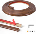 Art3d 20ft Outside Vinyl Corner Trim Peel and Stick for Tile and Wall Edges, Furniture Decoration, Cherry
