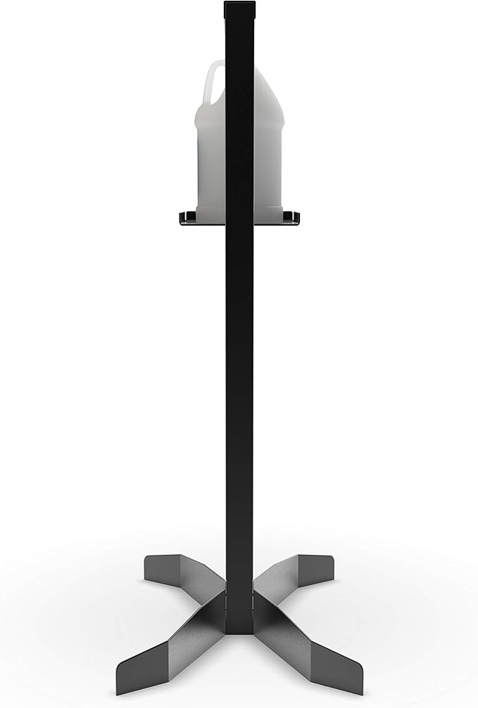 Foot Operated Hand Sanitizer Stand, Heavy Duty Stainless Steel Freestanding Adjustable Hand Sanitizer Dispenser 31 Inches Tall
