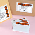 1000pcs 7.5"x5.5" Packing List Envelopes Self-seal Packing Slip Envelope Pouches Shipping Label Sleeves Top Loading Packing List Enclosed Bags.