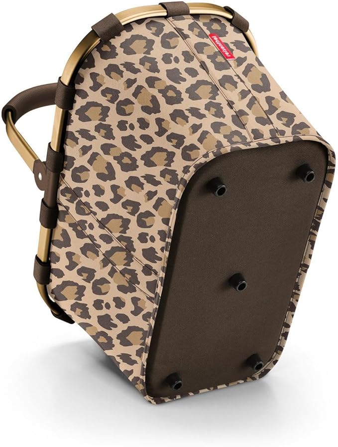 reisenthel carrybag leo macchiato - Sturdy shopping basket with plenty of storage space and practical inner pocket - Elegant and water-repellent design
