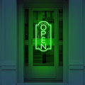 Vertical open sign Vertical Open Led Sign Neon Sign business window light vertical open signs for business (Green SUPER LARGE SIZE 40x22")