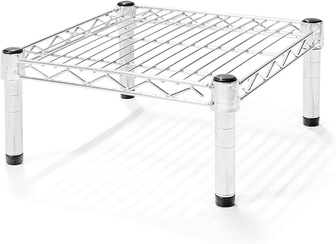 Shelving Inc. 14" d x 14" w Chrome Wire Shelving with 1 Tier Shelf, Weight Capacity 800lbs Per Shelf