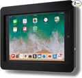 TABcare Anti-Theft Acrylic VESA Enclosure for Apple iPad Pro 10.5" with Free Wall Mount Kit & 90-Degree Angle Charge Cable (iPad Pro 10.5", Black)