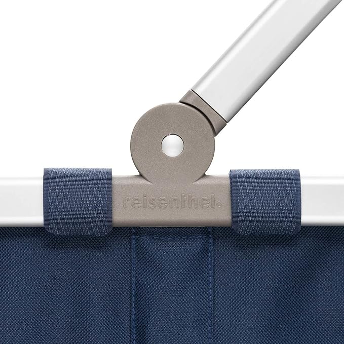 reisenthel carrybag dark blue - Sturdy shopping basket with plenty of storage space and practical inner pocket - Elegant and water-repellent design