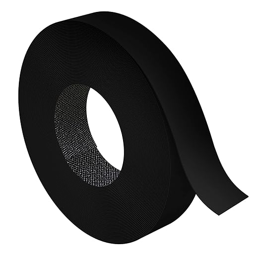 Melamine Edge Banding, 13/16 inch x 100ft roll of Veneer Black Edge Banding Pre-glued, Real Wood Tape Banding for Cabinet Repair Furniture Restoration