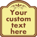 Custom Sign, Custom Indoor/Outdoor Decorative Sign，Aluminum Weatherproof Metal Sign Multiple Sizes, Customize for Office, Business, Workplace, office, Home, Delivery Signs