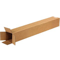 BOX USA 4x4x30 Tall Corrugated Boxes, Tall, 4L x 4W x 30H, Pack of 25 | Shipping, Packaging, Moving, Storage Box for Home or Business, Strong Wholesale Bulk Boxes