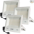 3 Pack 100W LED Flood Light Outdoor,10000LM Super Bright Security Lights, 6000K Daylight White Spot Light,IP66 Waterproof Exterior Floodlight Lighting for Backyard, Yard, Stadium, House