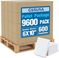 GSSUSA White Bubble Mailers 6x10 Small Padded Envelopes 9600 Pack,1 Pallet,Strong Adhesion Shipping Mailer Self-Seal Bubble Envelopes for Small Business