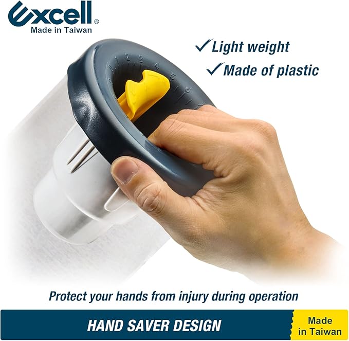 Excell SF-773 Hand Saver Stretch Film Dispenser with a Adjustable Brake for 3" Core Film, Stretch Wrap Dispenser, Wrap Handle with a Brake for Easy Packaging Experience (Adjustable Brake Edition)