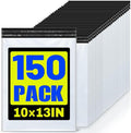 150 Pcs Poly Mailers Shipping Bags 10x13 Inch Packaging Clothes Polymailers Envelopes Mailing Package Self Seal Shipping Envelopes Waterproof Poly Bags Small Business Supplies Package White