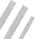 Copper Wire Loom - EMI/RFI Shielding Flexible Cable Management for Automotive Audio, Industrial Expandable Cables, Marine Wiring & Computer Case ﻿ (Tinned Copper, 14mm (9/16")-6.56ft)