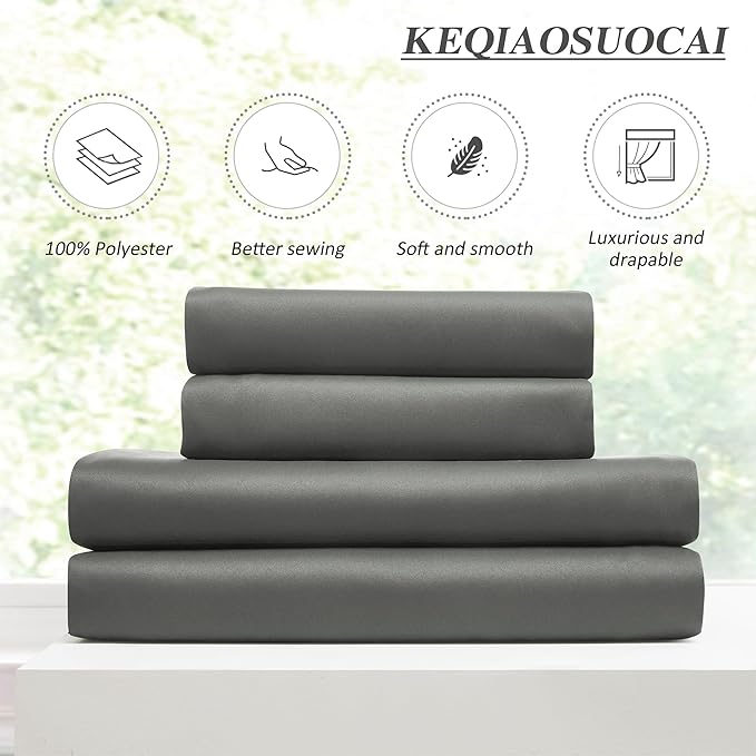 Grey Blackout Curtains 102 Inches Long 2 Panels Set, 60 Inch Wide Pinch Pleated Curtain with Hooks,Thermal Insulated Room Darkening Vertical Window Treatments for Living Room Bedroom 60 x 102