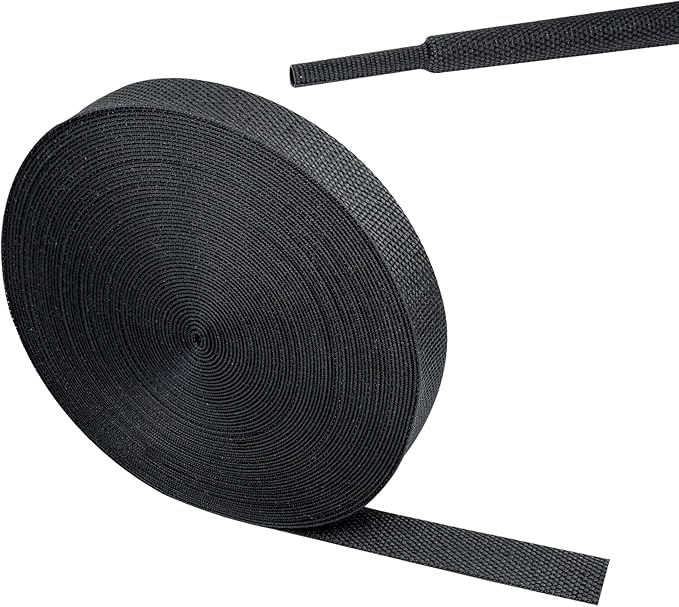 2 in 1 Heat Shrink Braided Sleeving Fabric Tubing-Ideal fit Irregular Shape Hose/Cable/Wire (3/8"(10mm), 40FT)