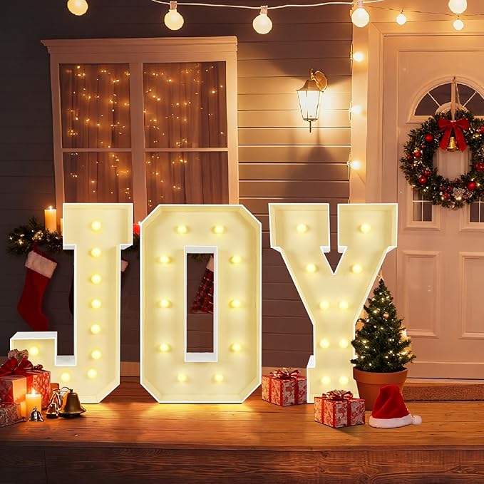 Marquee Light Up Letters: 4FT Large Decorative Signs for Party Decorations Baby Shower Birthday Wedding Engagement Anniversary, 4 Feet Tall Pre-Cut DIY Foamboard Letter R - Easy to Assemble