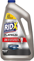 RID-X Septic Tank Treatment Platinum Liquid 6 Month Supply – Our Best Formula with x2 More Waste Reduction