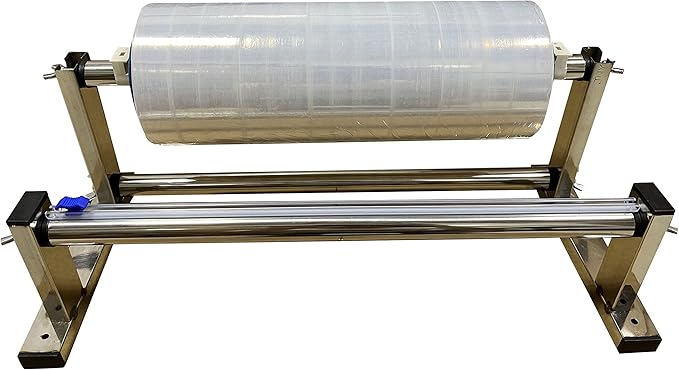 24 inch Table Stretch Film Dispenser Wrapping Packing Machine Manual Pallet Wrapper Tool Set