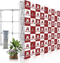 Portable Pop Up Display Stand 7.5 x 7.5 FT Aluminium Frame Trade Show Display Large Tension Fabric Display Stand Tradeshow Booth Display for Business, Shopping Malls, Campuses, Weddings, Corporate