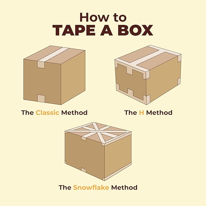 The Boxery 6"x6"x4" Brown/Kraft Corrugated Cardboard Shipping Boxes 25-Pack | Mailing, Packing, Moving & Storage for Business/Home – Durable - Eco-Friendly, Recyclable - Made in the USA