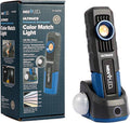 NextLED Ultimate NT-6692M Professional Rechargeable Auto Detailing Light, CRI 96+ Color Match & Ceramic Coating Light, 5 Color Temps, 500 Lumens, W/Light Diffuser, IPX6, 3-Year Warranty