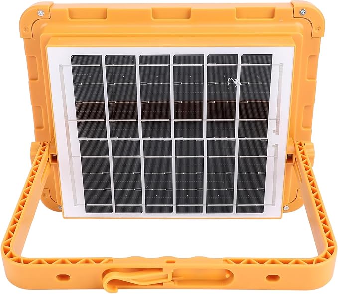 Garosa 300W Portable Solar Work Light Rechargeable LED Light 4 Modes IP65 for Camping Emergency Outdoor Work
