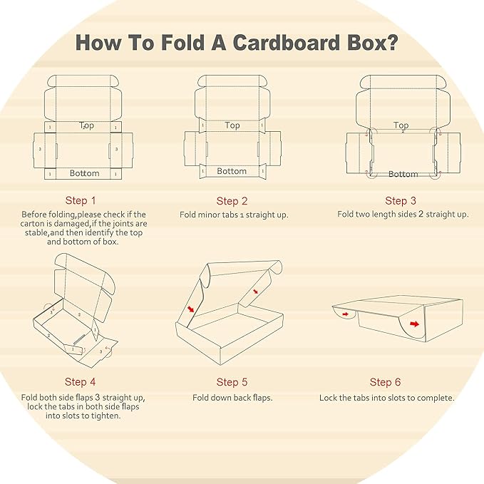 MEBRUDY 7x5x2 Inches Shipping Boxes Pack of 25, Small Corrugated Cardboard Box for Mailing Packing Literature Mailer