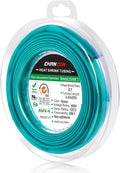 Chanzon 2:1 Ratio 1/4" (6mm) Heat Shrink Tubing 8Ft Roll (2.5M Total Length) Green Polyolefin Sleeving Wrap Shrinking 2 to 1 1pcs