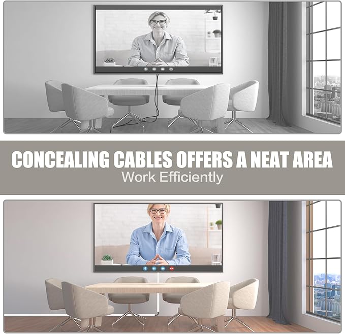 Silicone Wall Wire Hider, Side Open Wire Covers for Cords on Wall, 3.3FT Self-Adhesive Flexible Cord Hider for Mounted TV, Home Office, Cavity 0.63" W x 0.31" H