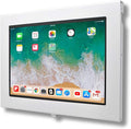 TABcare Locking Security Metal Case for Apple iPad Pro 11" 1st, 2nd, 3rd, 4th gen. for Kiosk, POS, Store, Show Display (White, iPad Pro 11 1/2/3/4)