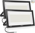 600W 2pack LED Stadium Flood Lights ,(3050W Equivalent)67500LM Super Bright LED Arena Outdoor Lights,100-277V IP66 Waterproof 5000K Daylight White Commercial Lighting for Sports Fields and Counts