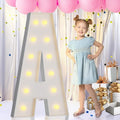 imprsv Light Up Letters, 4FT Marquee Letters for Birthday Wedding Engagement Party Decor, Large Marquee A for Party Decoration Arch Kit Decorations
