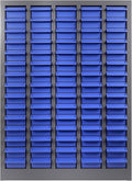 75-Drawer - Nut and Bolt Organizer | Stainless Steel Part Storage Cabinet | Shelves & Labels | Each Drawer 3.9" D x 7.8W x 2" H | Durable Hardware Storage for Small Parts/Tool (Classroom, Home)