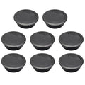 Desk Grommet 2" (50 mm), Desk Cord Hole Cover, Cable Grommet ABS Plastic, Desk Hole Grommet for Office and Home Table Cable, Detachable Adjustable Cable Cord Organizer (Black 8 Pcs)