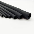 Braided Split Wire Loom Black Wire Cover Protective Harness Tubing Cable Management Self Wrap Cord Sleeve Mesh Woven 1"-24ft