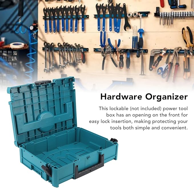 Multifunctional Tool Box,Electric Tool Box 40KG Load Bearing Power Tool Box Case Storage Hardware Organizer Container
