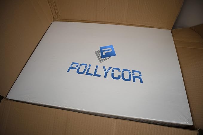 Pollycor Yard Signs. Corrugated Fluted Polypropylene Plastic Sign Boards for Business, Garage Yard Sale, Real Estate, Indoor Outdoor Advertising, DIY. 24" x 18" 100-Pack
