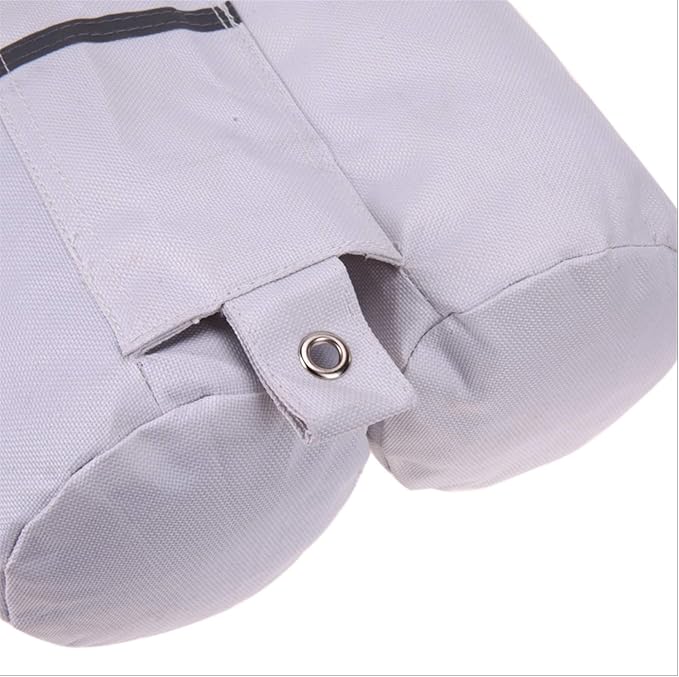 Extra Large Canopy Weights Bag Leg Weight for Pop up Canopy Tent Gazebo Patio Instant Outdoor Sun Shelter,160LBS Tent Weight Sand Bags (4Pack White)