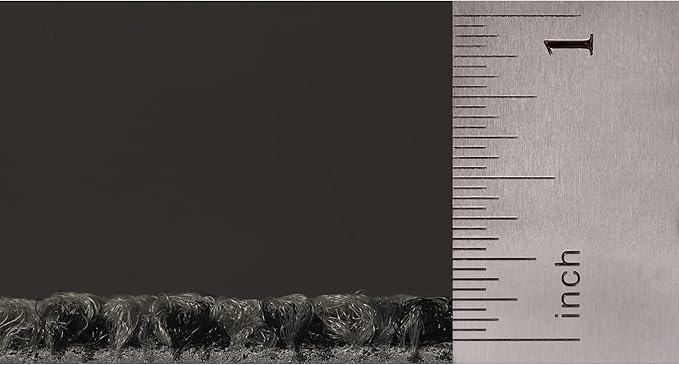 Mohawk Elite 24" x 24" Berber (Loop pile), 0.1" Pile Height, Carpet Tile, Nylon Fiber, Black Bird Color, (1 Tile)