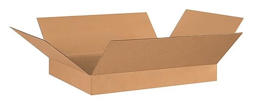 AVIDITI Shipping Boxes Large 26"L x 20"W x 4"H, 20-Pack | Corrugated Cardboard Box for Packing, Moving and Storage 26x20x4 26204