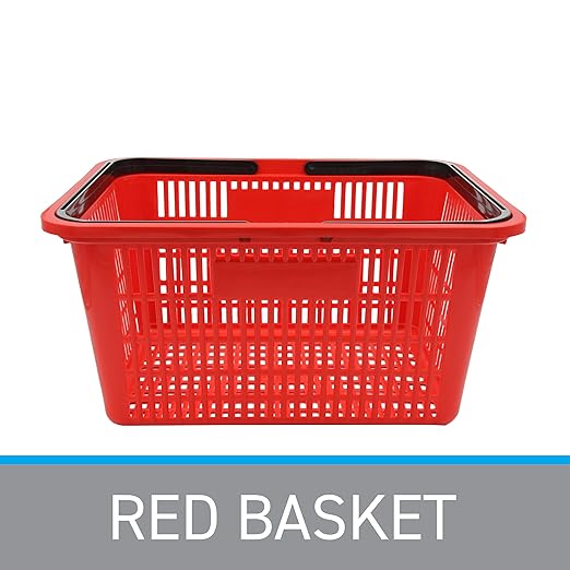 SSWBasics Red Shopping Basket
