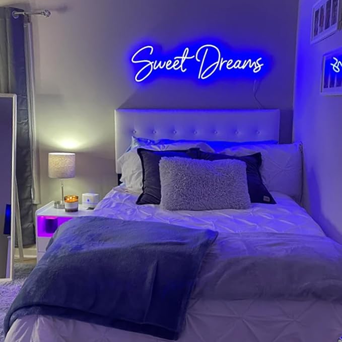 Custom Neon Sign 2026 Xmas Present, Personalized LED Name Logo Neon Lights for Kids Girls Room Bedroom Wall Decor, Neon Sign Customizable for Wedding Birthday Party Bar Shop Office Business (16-60")
