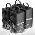 Canopy Weights, 88 LBS Heavy Duty Set of 4 Tent Water Leg Bags for Outdoor Gazebos, Umbrellas, Pergolas, Sunshades & Patio Furniture (Black 10L x 4)