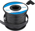 100Ft-1inch PET Expandable Braided Wire Sleeving,Wire Loom Cable Sleeve for TV,Computer,Home Theater,Automotive,Home Industrial,Electrical Wires,Chemical,Protect Cat from Chewing Cords,Black