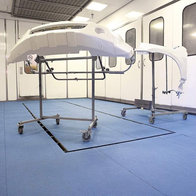 PIG New Grippy Paint Booth Mat | Reduces Paint Defects and Color Casting | Static Dissipative | 32" x 100' Roll | PM50086