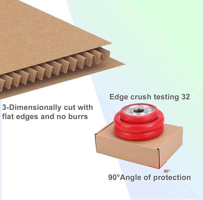 MEBRUDY 7x5x2 Inches Shipping Boxes Pack of 40, Small Corrugated Cardboard Box for Mailing Mailer Packing, Brown