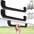 2 Pack Universal Golf Cart Grab Handle Compatible with Club Car, EZGO, Yamaha, XSeries with Versa Triple Track Tops Only