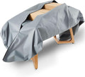 126" x 88" Trade Show Zip Up Table Cover 600D Oxford Waterproof Trade Show Table Cover Lockable Display Case Body Bag Showcases Tablecloth with Zipper Padlock for 8 ft Vendor Outdoor Wedding