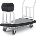 Bellman Cart Bumper Guard and Wall Protector Hotel Luggage Cart Bumper Collision Protector Cover for Airport & Travel Accessory Indoor & Outdoor Use(Medium)