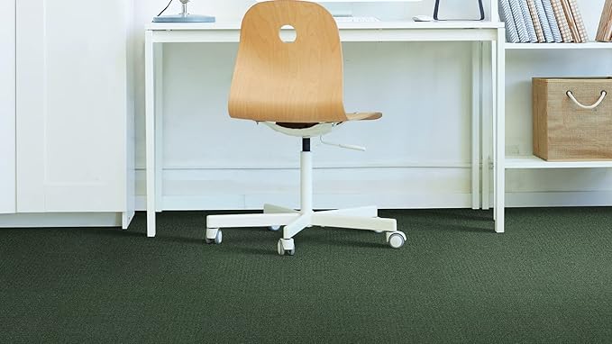 Mohawk Advance 24" x 24" Berber (Loop pile), 0.11" Pile Height, Carpet Tile, Nylon Fiber, Irish Stone Color, (24 Tiles), (96 sqft/carton)